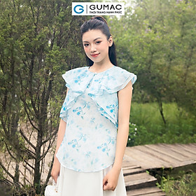 Áo kiểu xếp bèo AD11030 thời trang GUMAC