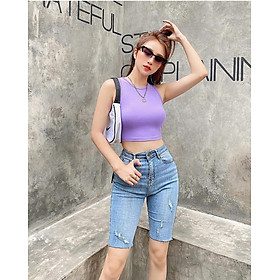 Áo Ba Lỗ Croptop Siêu Cá Tính - THỎ TÂY