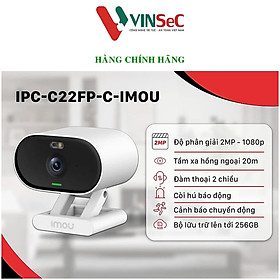 Camera Wifi IMOU VERSA C22FP 2MP Đế Nam Châm, Đàm Thoại 2 Chiều - Hàng chính hãng