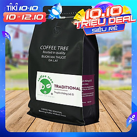 Cà phê bột 100% nguyên chất truyền thống số 2 500gr Coffee Tree gu vừa vị