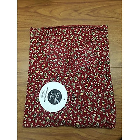 Đồ bộ nữ,đồ ngủ mặc nhà lửng 9 tấc vải lụa mango BL 169 họa tiết hoa nhí dễ thương size đại 58-65kg