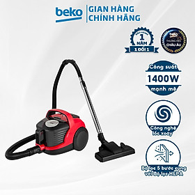 Mua Máy Hút Bụi BEKO Hạn Chế Tắc Nghẽn Tóc  Lông Thú  Công Suất 1600W - VCO32818WR - Hàng Chính Hãng