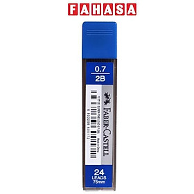 Ruột Chì 2B 0.7 mm Super Fine - Faber-Castell 127720 (75 mm x 20 Ngòi)