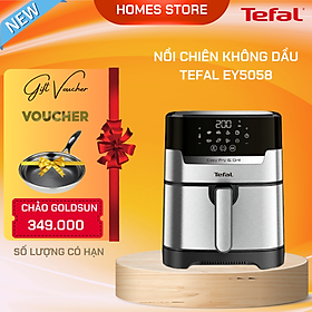 Mua Nồi Chiên Không Dầu Kiêm Lò Nướng TEFAL EY5058 Easy Fry & Grill XL Classic - Nhập Khẩu Đức Dung Tích 4.2L Công Suất 2000 W - Hàng Nhập Khẩu