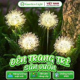Mua Đèn Trang Trí Năng Lượng Mặt Trời Bồ Công Anh - Cắm Đất  Trang Trí Sân Vườn  Tiệc Cưới  Lễ Hội - DA3011
