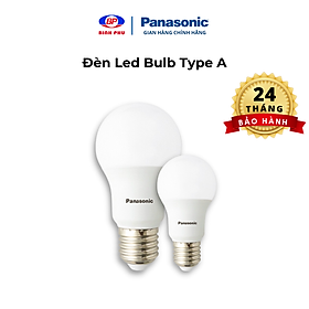 Đèn LED Bulb Panasonic A Type Công suất 6W/9W/11W/15W ánh sáng Trắng, ánh sáng Vàng