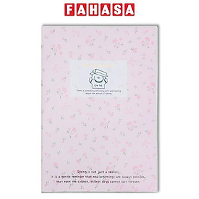 Sổ Bìa Nhựa B5 - Kẻ Ngang - 240 Trang 80gsm - Depai B5120-84-33 - Màu Hồng