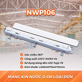 Máng Đèn LED Kín Nước Nanoco