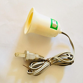 Mua Đuôi Đèn Liền Dây Màu Xám Dây Dài 1m5 Có Công Tắc