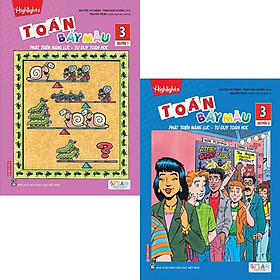 [Download Sách] COMBO TOÁN BẢY MÀU - PHÁT TRIỂN NĂNG LỰC, TƯ DUY TOÁN HỌC LỚP 3 - TẬP 1 + TẬP 2