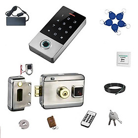 Mua Bộ khóa điện tử thông minh SG-302P mở bằng vân tay  thẻ từ - Hàng nhập khẩu