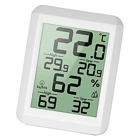 Mini Digital LCD Indoor Temperature Humidity Meter Thermometer Hygrometer