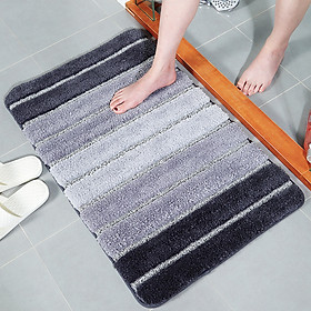 Mua Thảm Chùi Chân Siêu Thấm Siêu Êm Kẻ Sọc