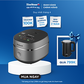 [Trả Góp 0%] Nồi Cơm Điện Tử Cao Tần BlueStone RCB-5991- 1,5 lít - 1200W - Bảo hành 2 năm - Hàng chính hãng