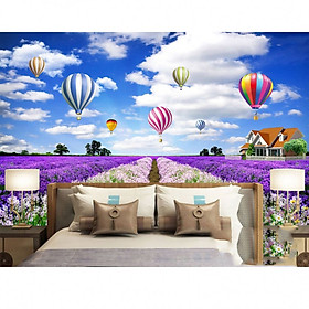 Tranh dán tường khinh khí cầu PC47