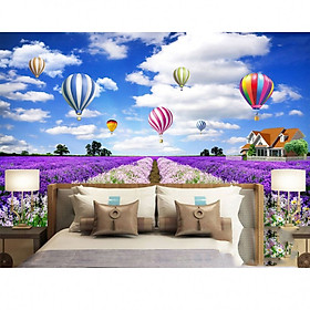 Tranh dán tường khinh khí cầu PC47