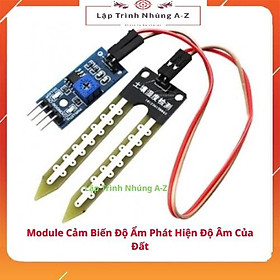 Mua  Lập Trình Nhúng A-Z  29  Module Cảm Biến Độ Ẩm Phát Hiện Độ Âm Của Đất