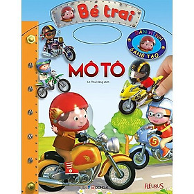 Sách Bé Trai Dán Hình - Mô Tô