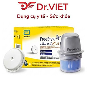 Combo 2 sản phẩm Bộ cảm biến + Đầu đọc FreeStyle Libre 2 Plus Flash Glucose Monitoring System Sensor Kit