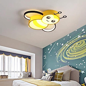 Đèn trần phòng trẻ em,đèn trần hình chú ong vàng DT