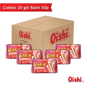 Combo 20 gói Bánh Xốp Vị Sữa Dâu