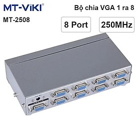 Mua Bộ chia VGA 1 ra 8 250MHz MT-VIKI MT-2508. HÀNG CHÍNH HÃNG !!!