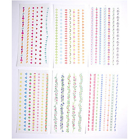 Sticker Dán Trang Trí ( Bộ 6 Tấm ) - Họa Tiết Hoa