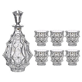 Mua Bộ Bình Cốc Rượu Pha Lê Tiệp Bohemia (1 bình 700ml + 6 cốc 290ml) Hàng chính hãng