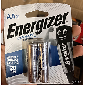 Pin AA/AAA Energizer Ultimate Lithium L91 - Vỉ 2 viên Hàng chính hãng