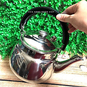 Mua Ấm Đun Nước - Inox 304 Cao Cấp - Có Còi Reo 5 lit  3 lit