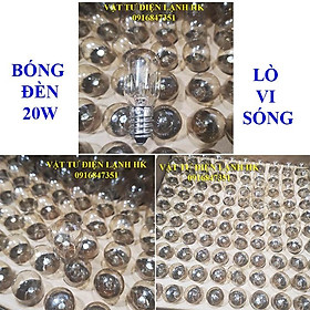 Bóng đèn chuyên dụng 20W Lò vi sóng - Lò nướng LVS đui xoáy chuôi E14