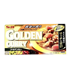 Viên cà ri Golden Curry vị mặn ngọt 198g