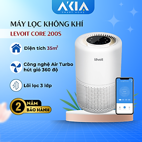 Mua Máy lọc không khí Levoit Core 200s - Diện tích 35m2  Công nghệ Air Turbo - Hàng Chính Hãng