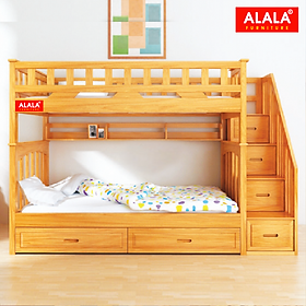 Mua Giường tầng ALALA106 cao cấp/ Miễn phí vận chuyển và lắp đặt/ Đổi trả 30 ngày/ Sản phẩm được bảo hành 5 năm từ thương hiệu ALALA/ Chịu lực 700kg