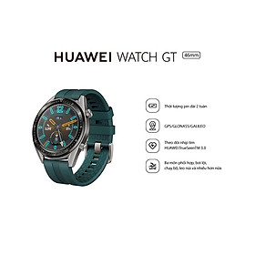 Đồng Hồ Thông Minh Huawei Watch GT Active Edition | Pin Liên Tục 2 Tuần | Theo Dõi Sức Khỏe | Hàng Chính Hãng - Xanh Đậm