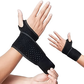 Wrist Support Brace Wrist Stabilizer Adjustable Wrist Bandages Protector Left and Right Hand Wrist Wraps for Fitness