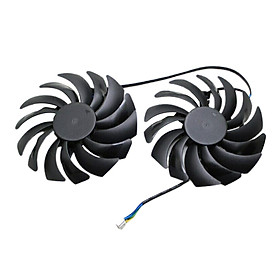 2x 92mm Graphics Card Cooling Fan  25dBA 0.40A for MSI GTX1080Ti 1070