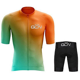 New Raudax GCN Summer Cycling Jersey Set Racing Xe đạp Quần áo Maillot Ropa Ciclismo MTB Bike Quần áo thể thao Bộ đồ xe đạp Color: 8 Size: XS