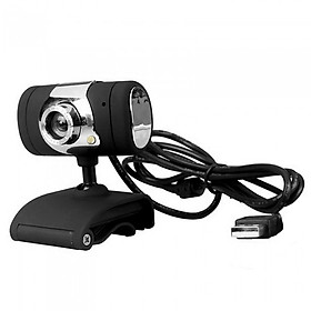 USB 2.0 Webcam Conference Cam HD Video Webcam Clip-on Camera With Microphone for Laptop Desktop