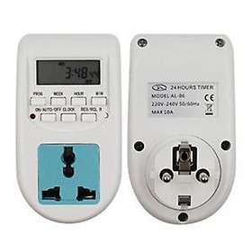 Mua Ổ cắm hẹn giờ điện tử bật tắt thiết bị 220V - 10A (AL-06)