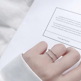 Nhẫn hở bạc ta 999 cao cấp YN JEWELRY