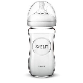 Bình sữa thủy tinh Avent 240ml