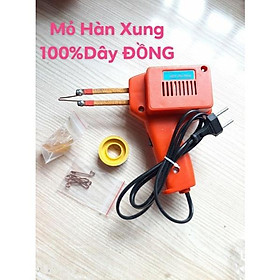 Mỏ hàn xung 120w ( tặng thiếc hàn,nhựa thông,mỏ đồng)