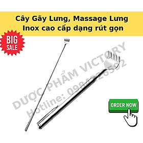 Cây Gãi Lưng Inox Rút Gọn