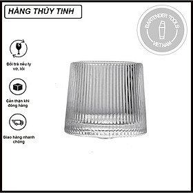 Mua Cốc thủy tinh đáy bi tròn vân sọc