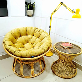 Ghế papasan - navicom ( Màu Vàng Gừng - đủ size ) 
