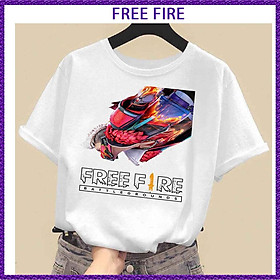 BST ÁO THUN free fire garena UNISEX PHÔNG TRẮNG TAY NGẮN NAM NỮ