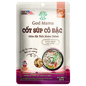 Cốt súp cô đặc - Món Hủ Tiếu Hoàn Chỉnh - Gia vị nấu hủ tiếu tiện lợi - Túi 35gr - Số 1 tại Mỹ - Tiêu chuẩn FDA - Tiện lợi cho bữa ăn gia đình - An toàn cho sức khỏe