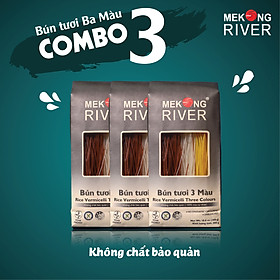 Combo 3 túi Bún Tươi 3 màu 300g