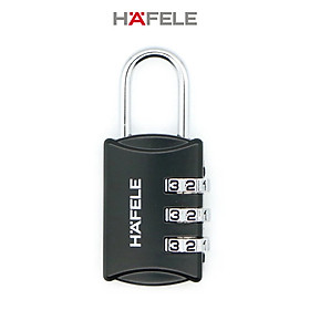 Khóa số Hafele 20302 màu đen - 482.09.000 (Hàng chính hãng)